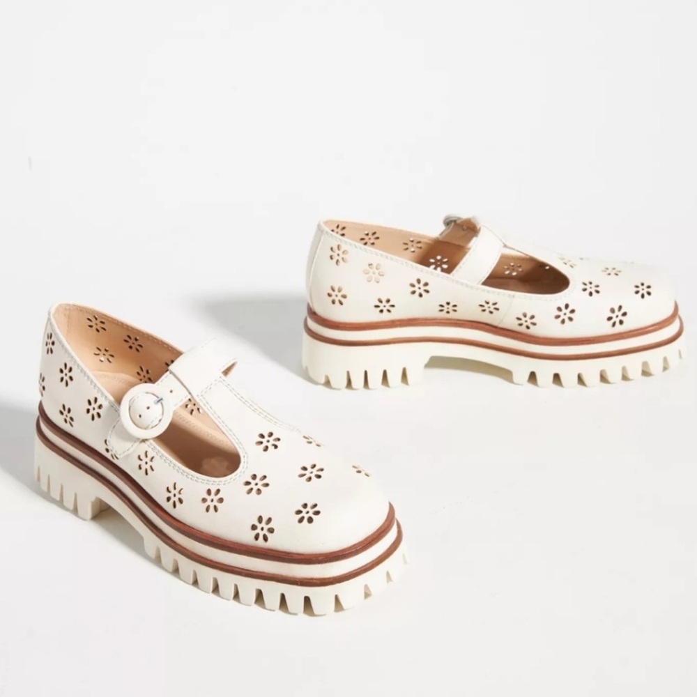 COPY - Anthropologie Elvio Zanon Platform Loafers